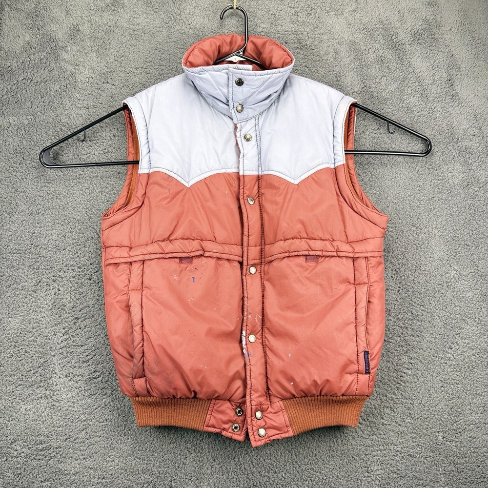 Vintage Windbreaker Vest‎ Men M Nylon Full Zip Puffer